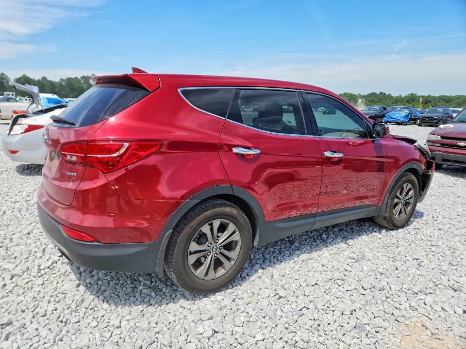 2013 Hyundai Santa fe VIN 5XYZU3LB9DG056996 COPART salvage auction — FRONT END, Ga - Cert Of Title-Salvage, sold $2,100 on 2026-07-09 (photo 3)