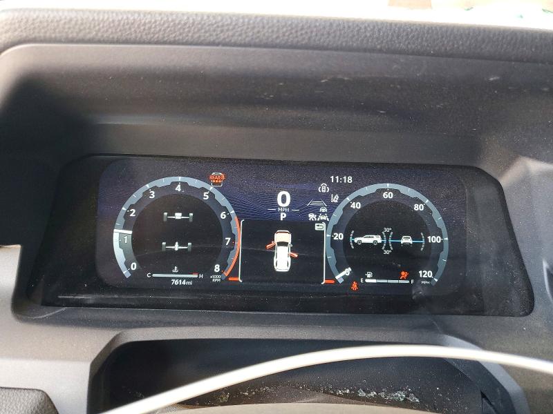 2025 Toyota 4runner VIN JTEVA5BR5S5049658 COPART salvage auction — ROLLOVER, Az - Cert Of Title - Salvage, sold $18,000 on 2026-07-23 (photo 9)