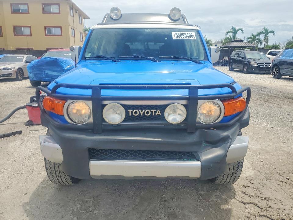 2007 Toyota Fj cruiser VIN JTEBU11F270097746 COPART salvage auction — FRONT END, Ga - Cert Of Title-Salvage, sold $5,500 on 2026-07-10 (photo 5)
