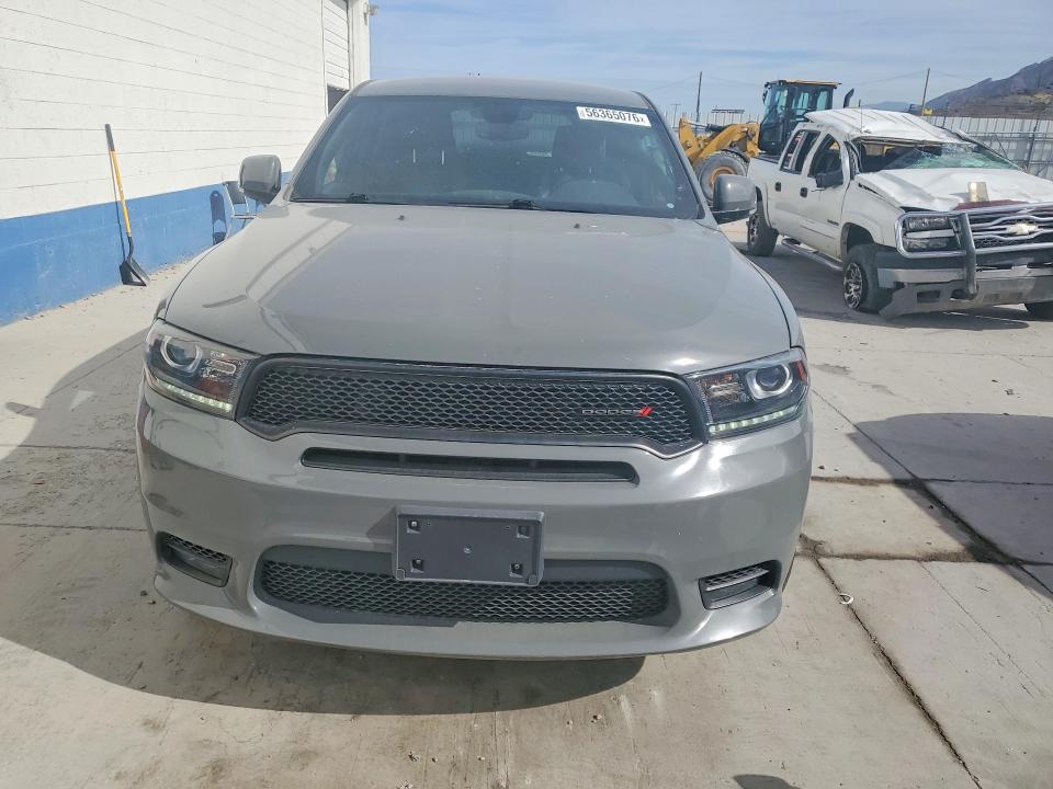 2020 Dodge Durango VIN 1C4RDJDG4LC153329 COPART salvage auction — REAR END, Ut - Salvage Certificate, sold $8,300 on 2026-07-27 (photo 5)