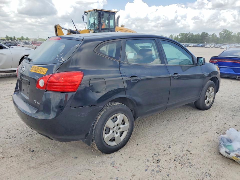 2009 Nissan Rogue sport VIN JN8AS58V79W449010 COPART salvage auction — DAMAGE HISTORY, Tx - Certificate Of Title, sold $650 on 2026-07-10 (photo 3)