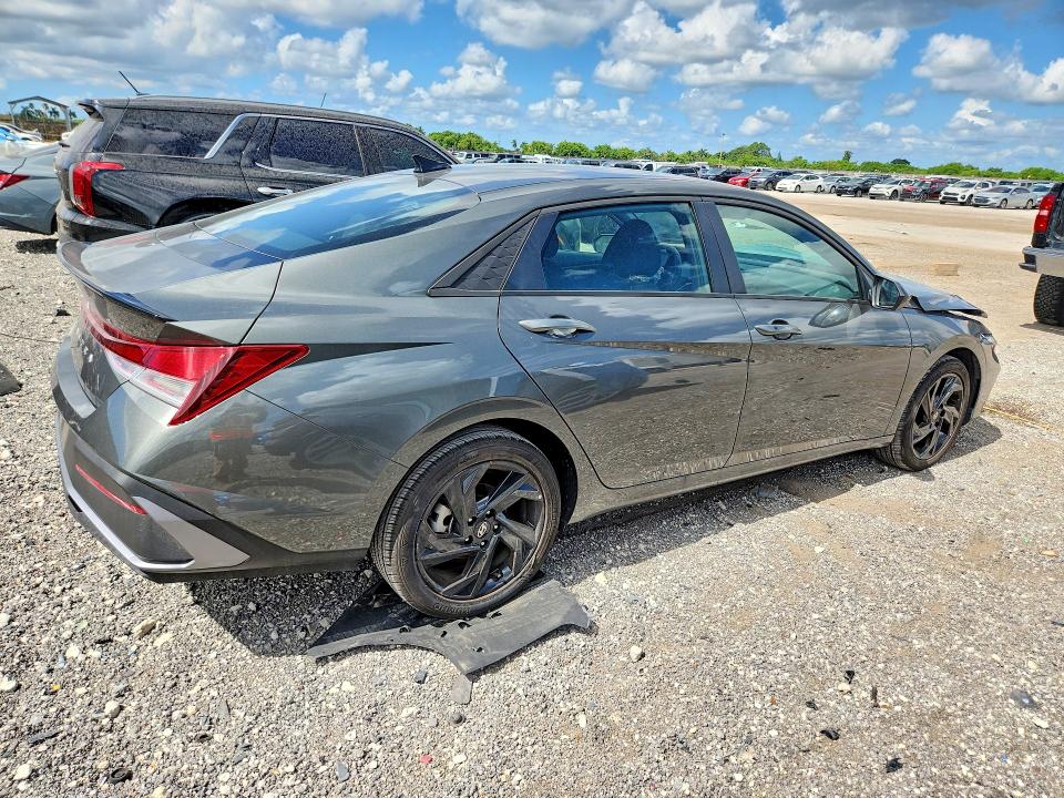 2026 Hyundai Elantra VIN KMHLM4DG2TU170871 COPART salvage auction — FRONT END, FL - CERT OF TITLE SLVG REBUILDABLE, sold $1,450 on 2026-07-27 (photo 3)