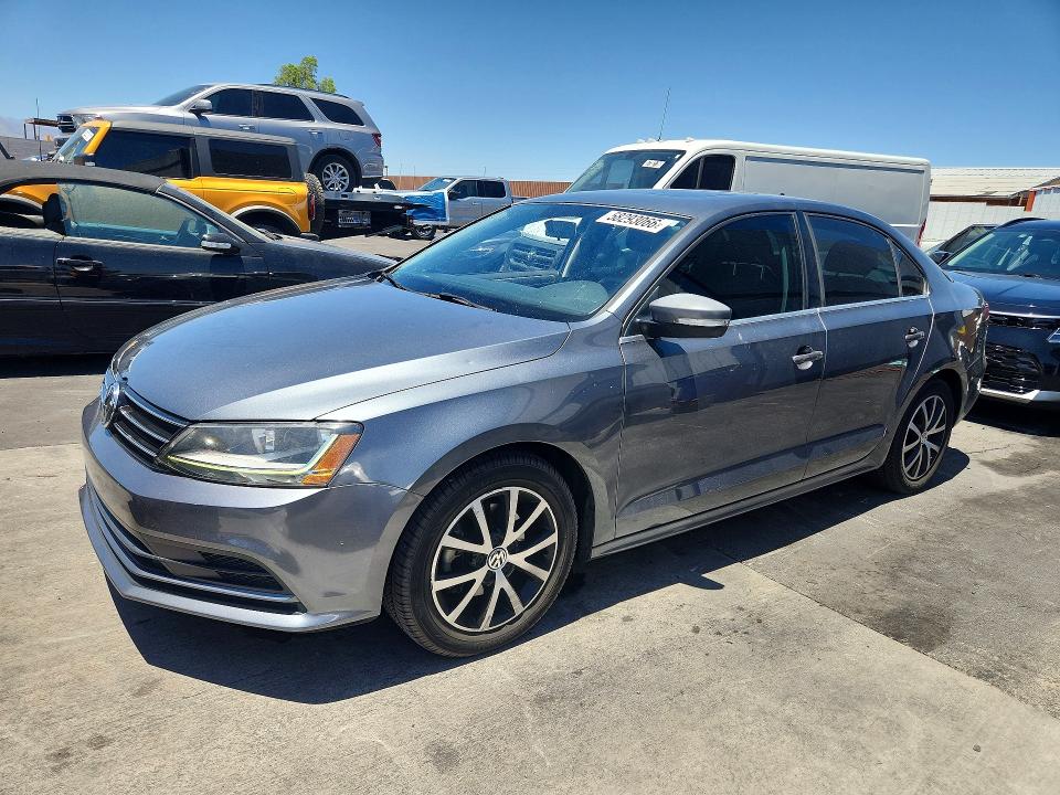 2017 Volkswagen Jetta VIN 3VWDB7AJXHM220814 COPART salvage auction — SIDE, Nv - Salvage Title, sold $1,100 on 2026-07-27 (photo 1)