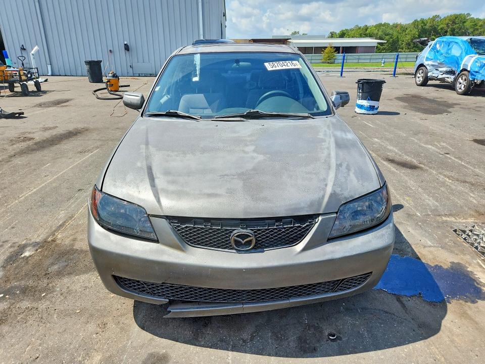 2002 Mazda Protege VIN JM1BJ225X21599996 COPART salvage auction — SIDE, FL - CERT OF TITLE SLVG REBUILDABLE, sold $250 on 2026-07-22 (photo 5)
