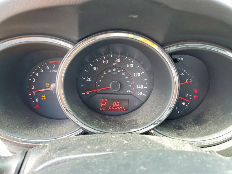 2012 Kia Sorento VIN 5XYKT4A14CG252685 COPART salvage auction — FRONT END, AR - CERT OF TITLE-SALVAGE, sold $650 on 2026-07-22 (photo 9)