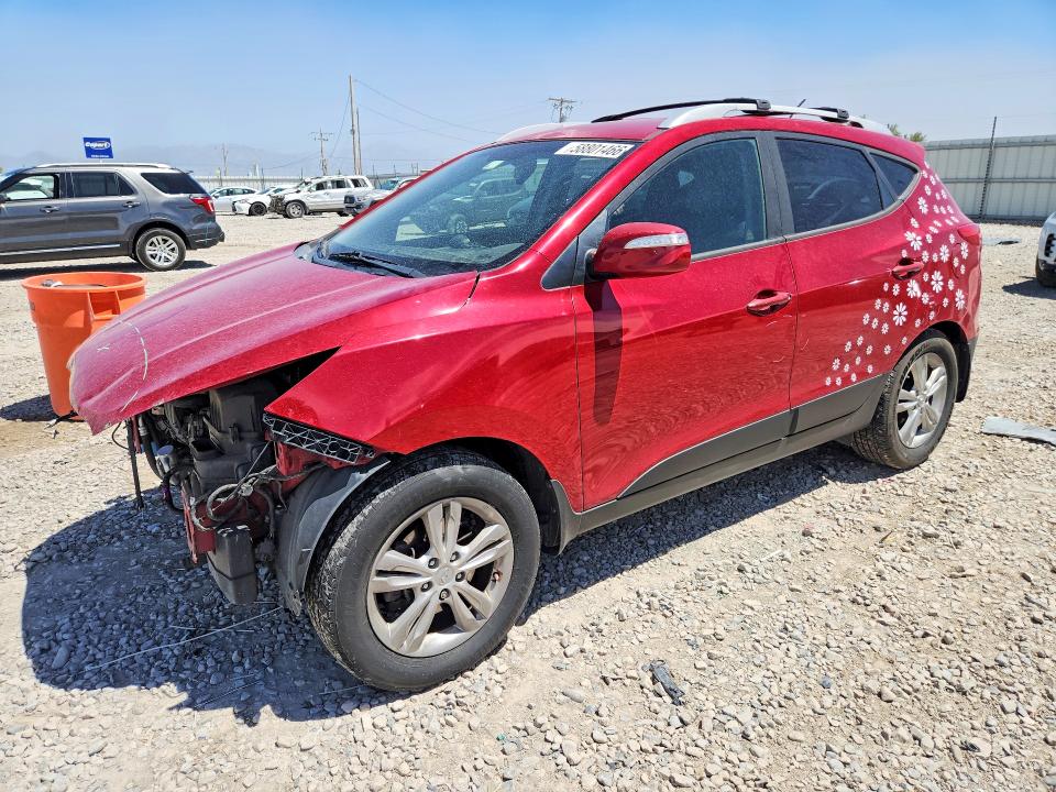 2012 Hyundai Tucson VIN KM8JUCAC5CU444325 COPART salvage auction — FRONT END, UT - SALVAGE CERTIFICATE, sold $1,000 on 2026-07-31 (photo 1)