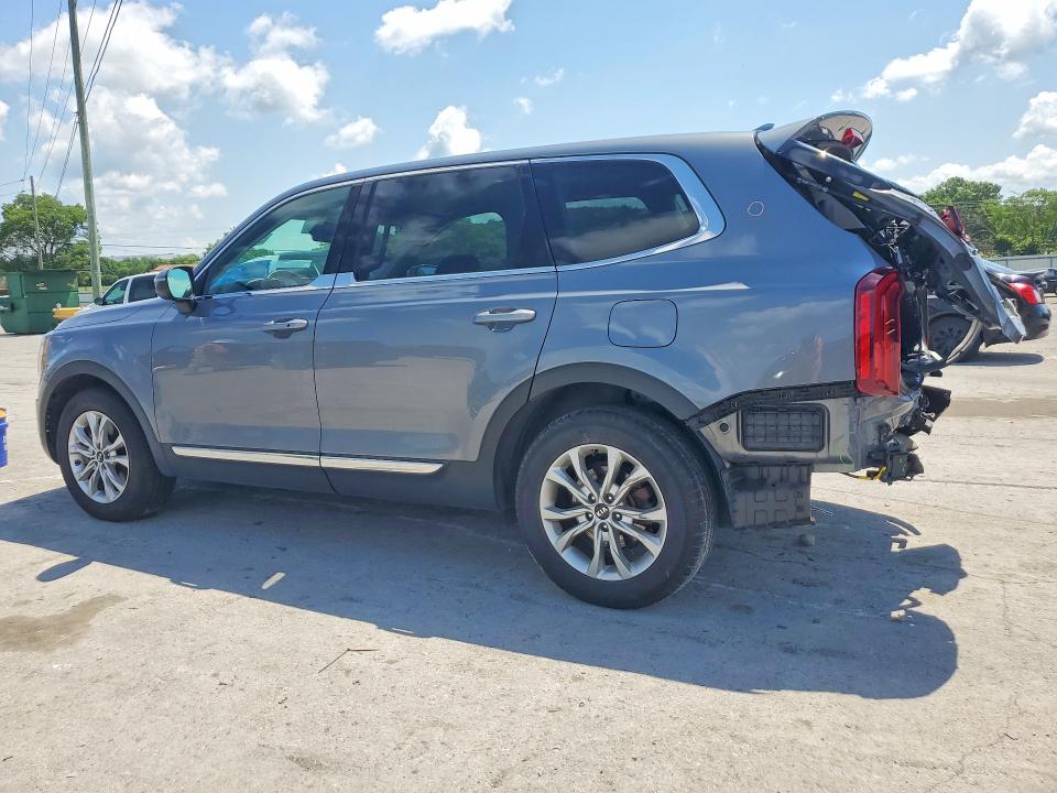 2021 Kia Telluride VIN 5XYP2DHC9MG150493 COPART salvage auction — REAR END, Tn - Salvage Certificate, sold $6,000 on 2026-07-27 (photo 2)