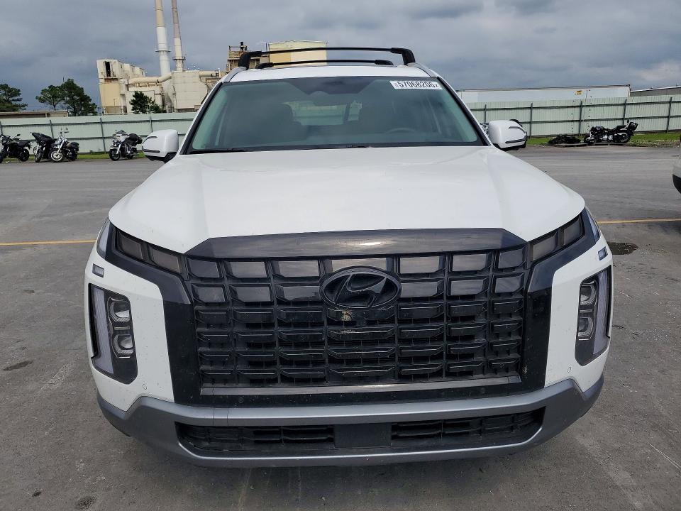 2024 Hyundai Palisade VIN KM8R54GE7RU696861 COPART salvage auction — HAIL, Ok - Cert Of Title-Salvage, sold $15,300 on 2026-07-22 (photo 5)