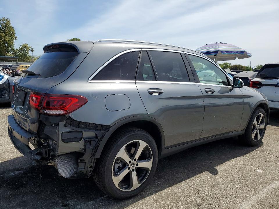 2020 Mercedes-benz Glc VIN W1N0G8DB4LF762070 COPART salvage auction — REAR END, Ca - Salvage Certificate, sold $10,400 on 2026-07-24 (photo 3)
