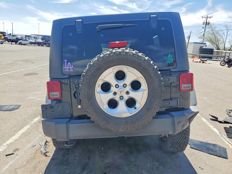 2014 Jeep Wrangler / VIN 1C4HJWDGXEL220861 COPART salvage auction — FRONT END, Salvage Title, sold $2,699 on 2026-08-12 (photo 6)