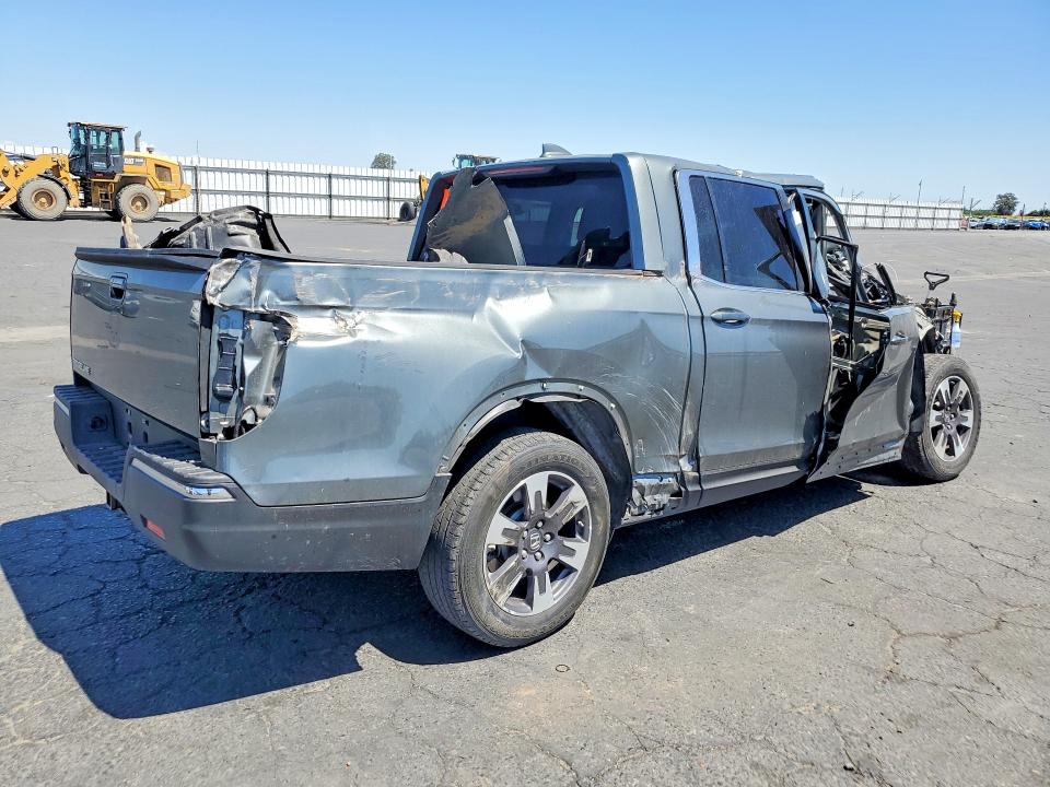 2017 Honda Ridgeline VIN 5FPYK2F66HB002392 COPART salvage auction — FRONT END, CA - SALVAGE CERTIFICATE, sold $675 on 2026-07-02 (photo 3)