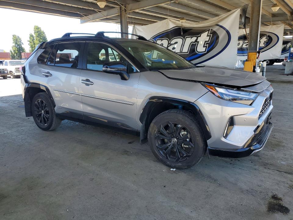 2024 Toyota Rav4 VIN JTME6RFV7RD555934 COPART salvage auction — REAR END, Ca - Salvage Certificate, sold $19,300 on 2026-07-07 (photo 4)