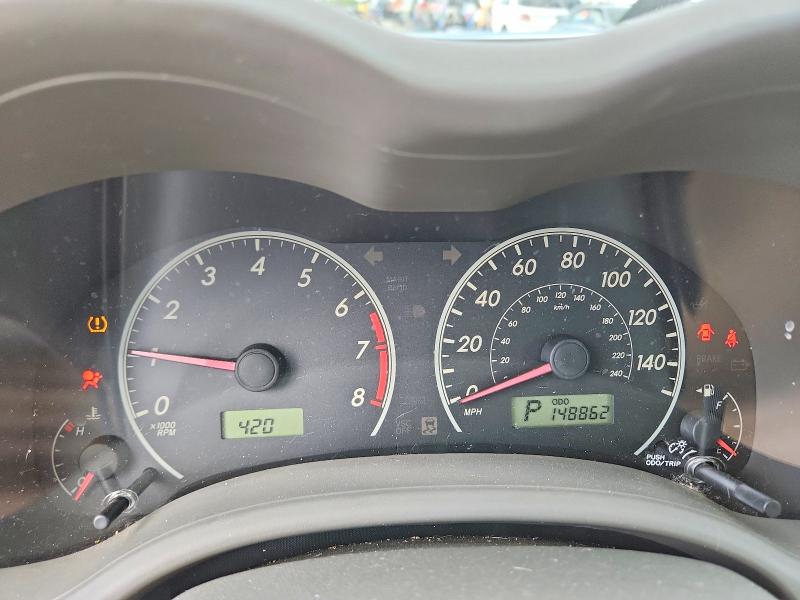2009 Toyota Corrolla VIN JTDBL40E399022103 COPART salvage auction — FRONT END, Va - Cert Of Title - Salvage, sold $1,550 on 2026-07-08 (photo 9)