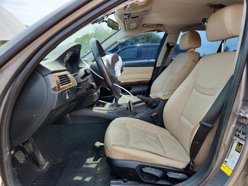 2011 BMW 3er VIN WBAPH7C50BE723583 COPART salvage auction — FRONT END, Nc - Salvage Certificate Of Title, sold $375 on 2026-07-27 (photo 7)