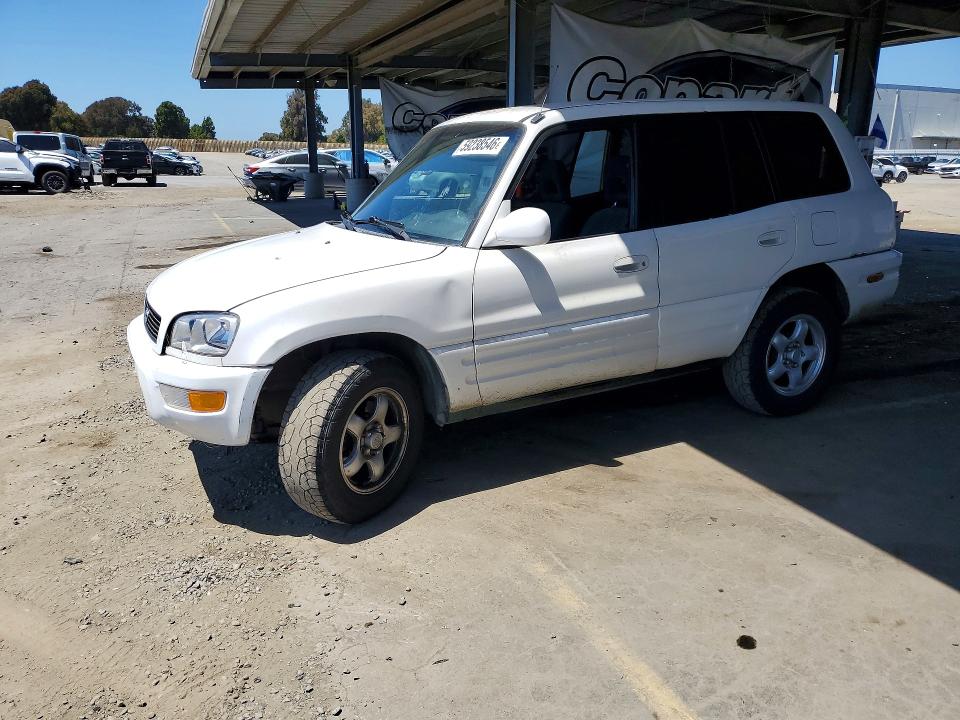 2000 Toyota Rav 4 VIN JT3GP10V0Y7075798 COPART salvage auction — REAR END, CA - SALVAGE CERTIFICATE, sold $15 on 2026-07-28 (photo 1)