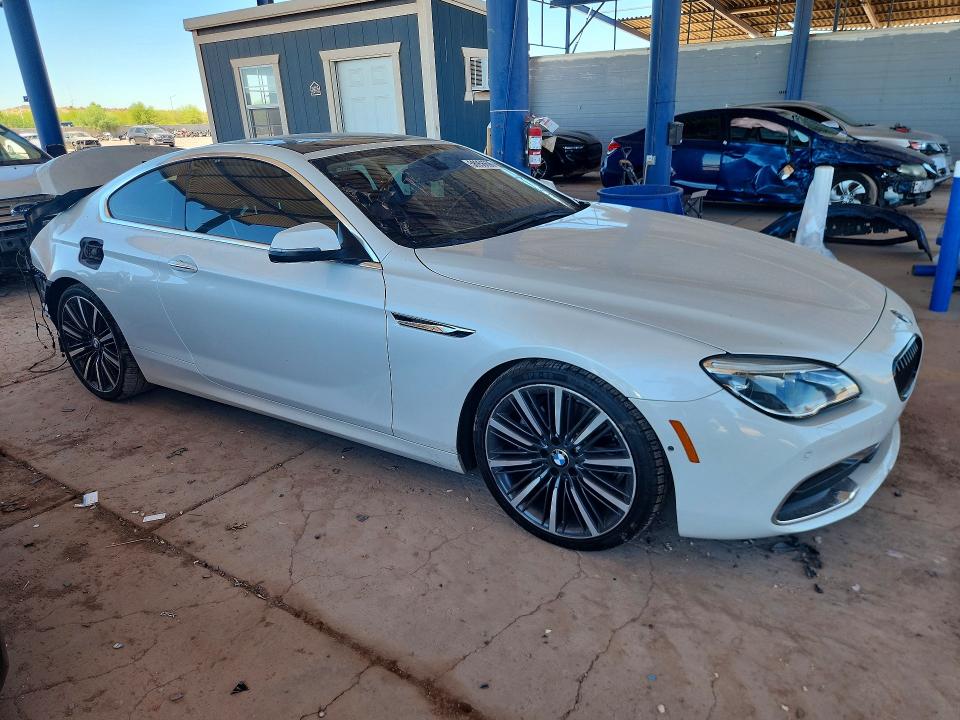 2017 BMW 6er VIN WBA6H5C5XHGJ88257 COPART salvage auction — REAR END, Az - Cert Of Title - Salvage, sold $375 on 2026-07-28 (photo 4)