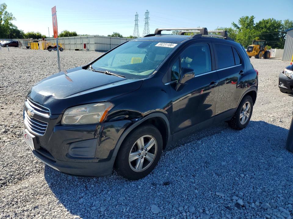 2015 Chevrolet Trax VIN KL7CJRSB3FB143130 COPART salvage auction — FRONT END, Oh - Certificate Of Title, sold $450 on 2026-07-24 (photo 1)