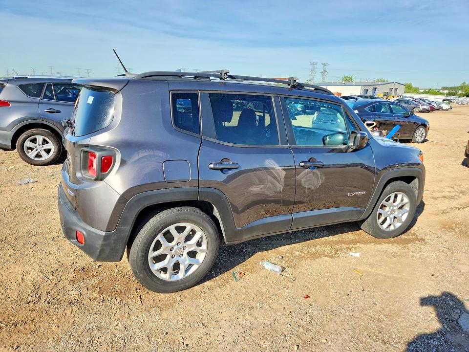 2016 Jeep Renegade VIN ZACCJABT3GPD81189 COPART salvage auction — VANDALISM, Il - Salvage Certificate, sold $1,250 on 2026-07-28 (photo 3)