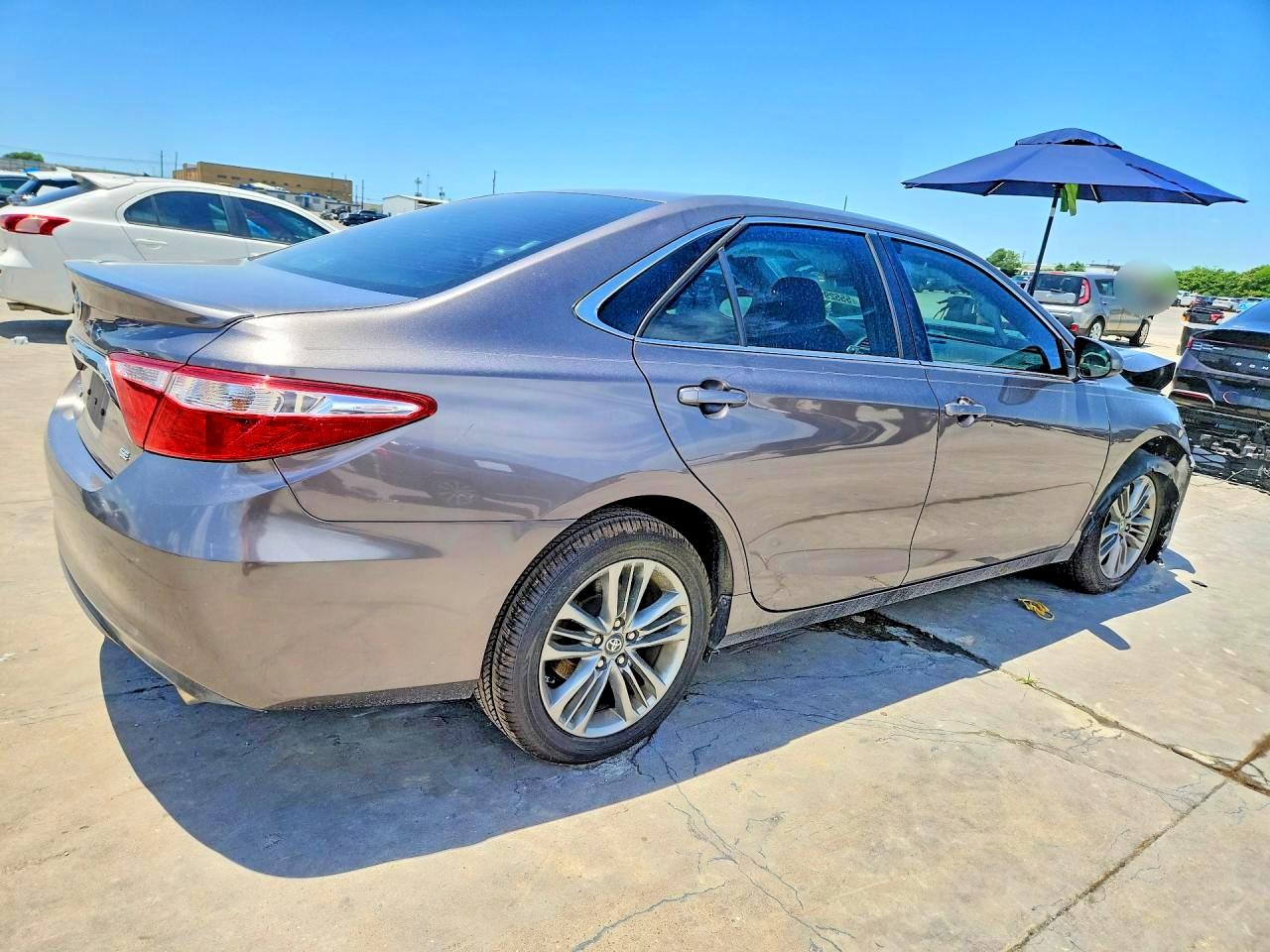 2017 Toyota Camry VIN 4T1BF1FK9HU313554 COPART salvage auction — Front End, TX - SALVAGE VEHICLE TITLE, sold $1,350 on 2026-07-09 (photo 3)