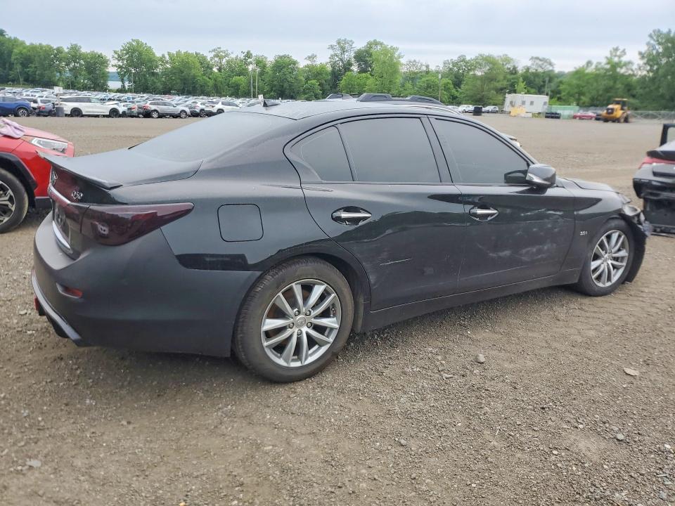 2016 Infiniti VIN JN1EV7AR4GM340125 COPART salvage auction — FRONT END, Ny - Mv-907A Salvage Certificate, sold $350 on 2026-07-28 (photo 3)