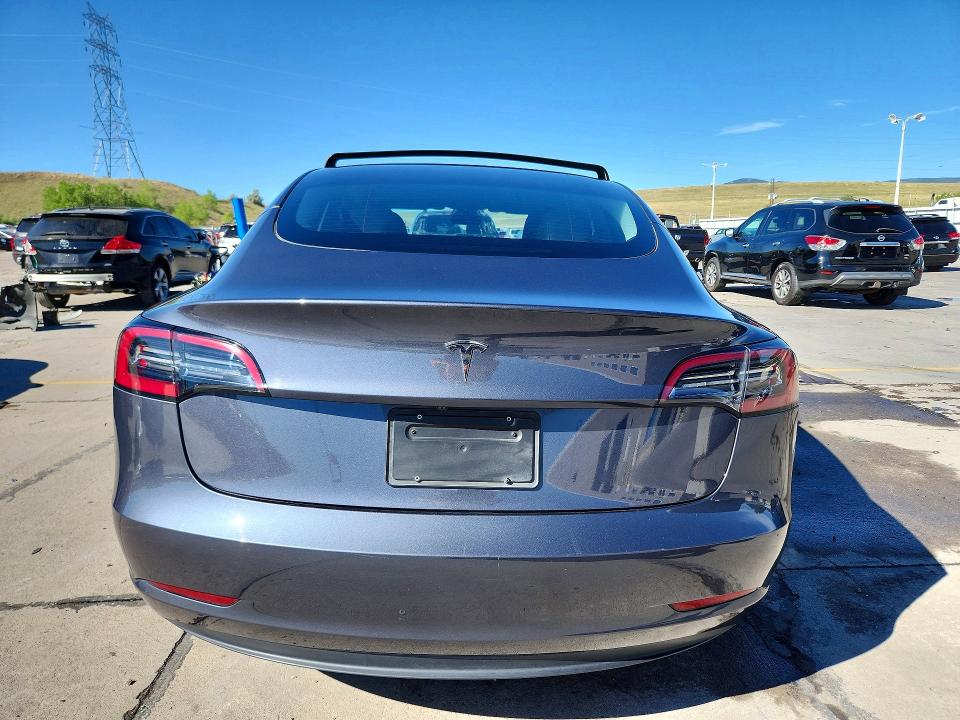 2023 Tesla Model 3 VIN 5YJ3E1EA8PF659090 COPART salvage auction — FRONT END, Co - Public - Salvage Title, sold $6,300 on 2026-08-03 (photo 6)