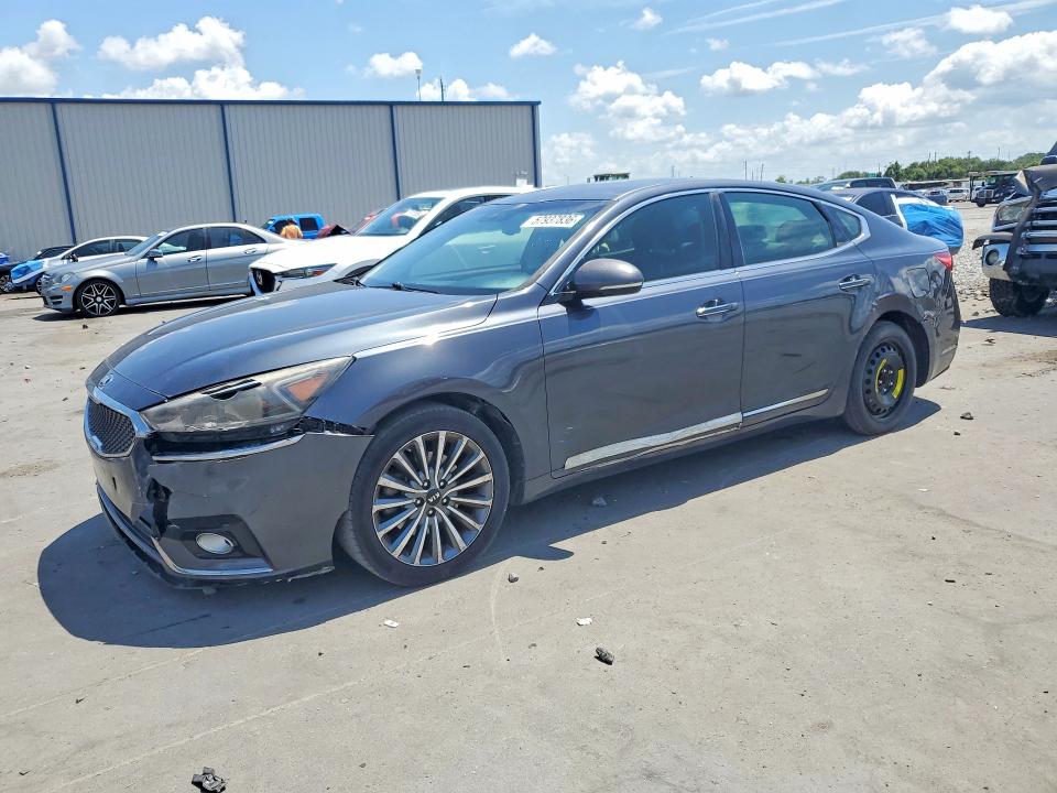 2017 Kia Cadenza VIN KNALB4J13H5042891 COPART salvage auction — FRONT END, Fl - Certificate Of Title, sold $1,200 on 2026-07-27 (photo 1)