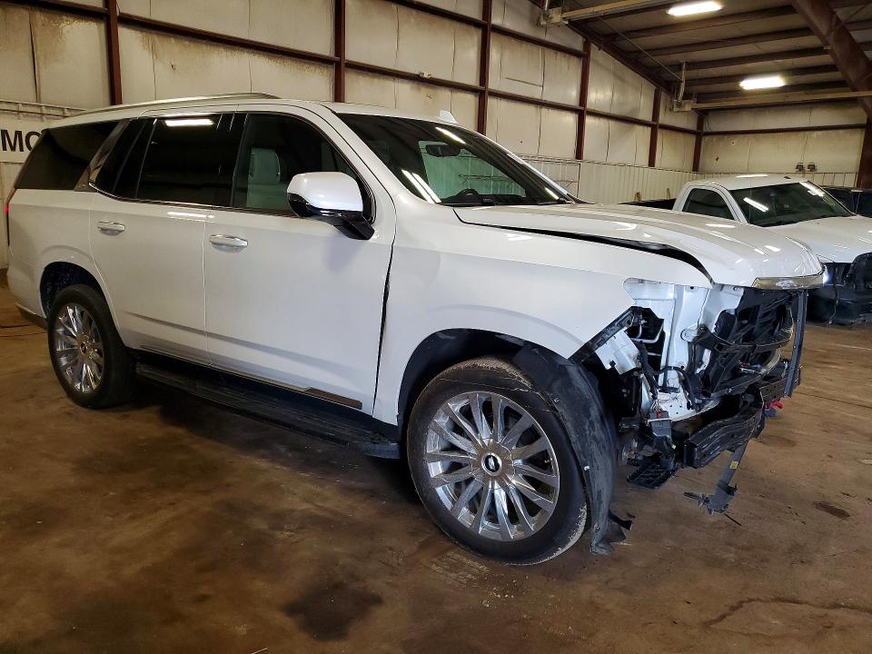 2021 Cadillac VIN 1GYS4BKL1MR402475 COPART salvage auction — FRONT END, Mi - Cert Of Title-Salvage Vehicle, sold $31,000 on 2026-08-21 (photo 4)