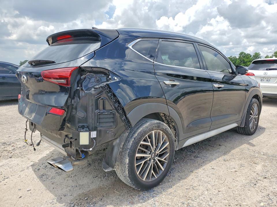 2021 Hyundai Tucson VIN KM8J33AL3MU283820 COPART salvage auction — REAR END, Tx - Salvage Vehicle Title, sold $3,800 on 2026-07-28 (photo 3)