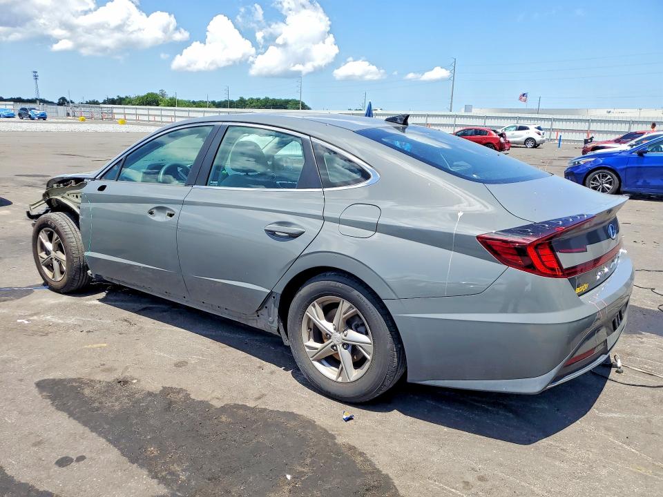 2021 Hyundai Sonata VIN 5NPEG4JA5MH093574 COPART salvage auction — FRONT END, Fl - Certificate Of Destruction, sold $2,550 on 2026-07-27 (photo 2)