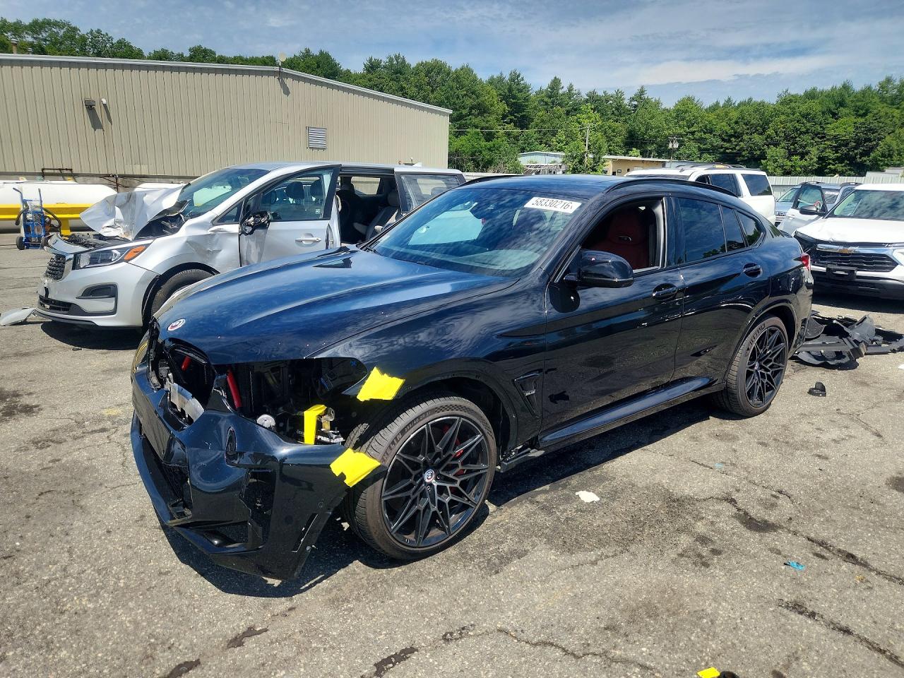 2023 BMW X4 VIN 5YM23EC07P9R43752 — COPART salvage auction photo