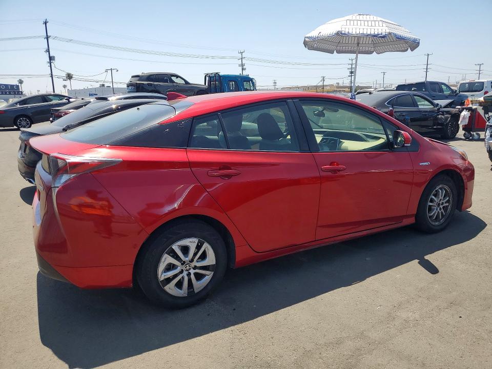 2017 Toyota Prius VIN JTDKBRFU5H3559250 COPART salvage auction — FRONT END, CA - SALVAGE CERTIFICATE, sold $3,400 on 2026-07-13 (photo 3)