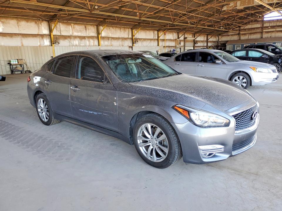 2019 Infiniti Q70 VIN JN1BY1AP9KM505410 COPART salvage auction — SIDE, Az - Cert Of Title - Salvage, sold $2,150 on 2026-07-27 (photo 4)