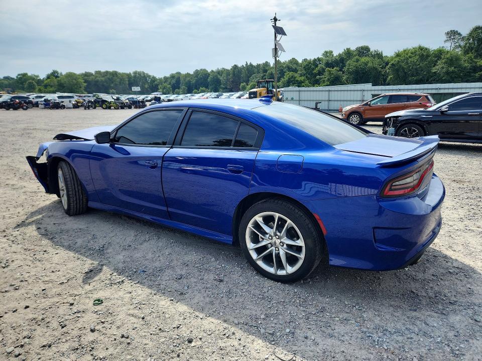 2022 Dodge Charger VIN 2C3CDXMG0NH150683 COPART salvage auction — FRONT END, GA - CERT OF TITLE-SALVAGE, sold $7,100 on 2026-07-28 (photo 2)
