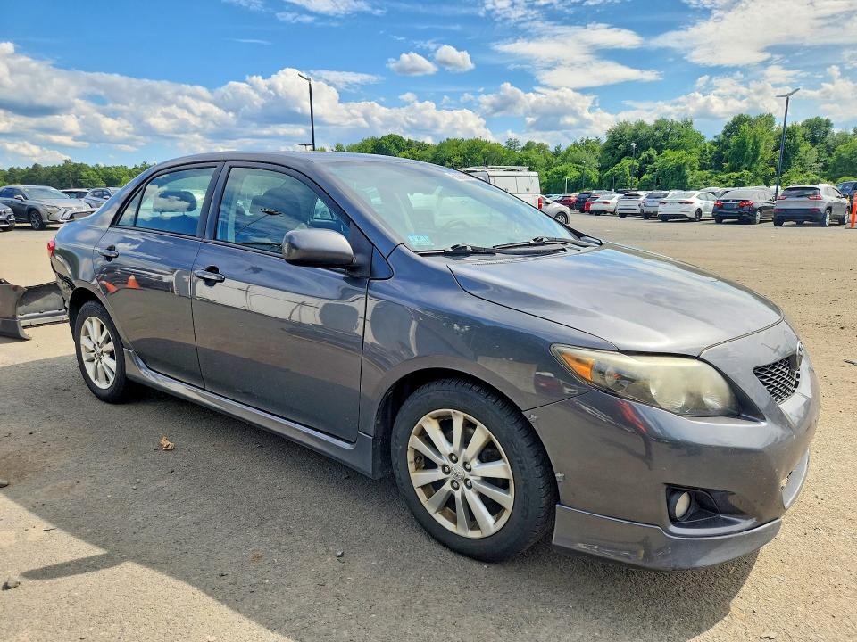 2010 Toyota Corolla VIN 2T1BU4EE4AC244881 COPART salvage auction — REAR END, Ma - Cert Of Title-Salvage, sold $1,950 on 2026-07-02 (photo 4)