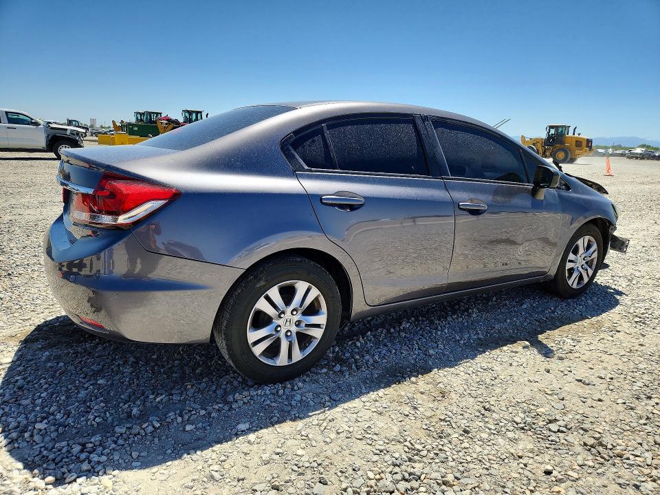 2014 Honda Civic VIN 19XFB2F52EE031459 COPART salvage auction — FRONT END, CO - PUBLIC - SALVAGE TITLE, sold $1,800 on 2026-07-09 (photo 3)
