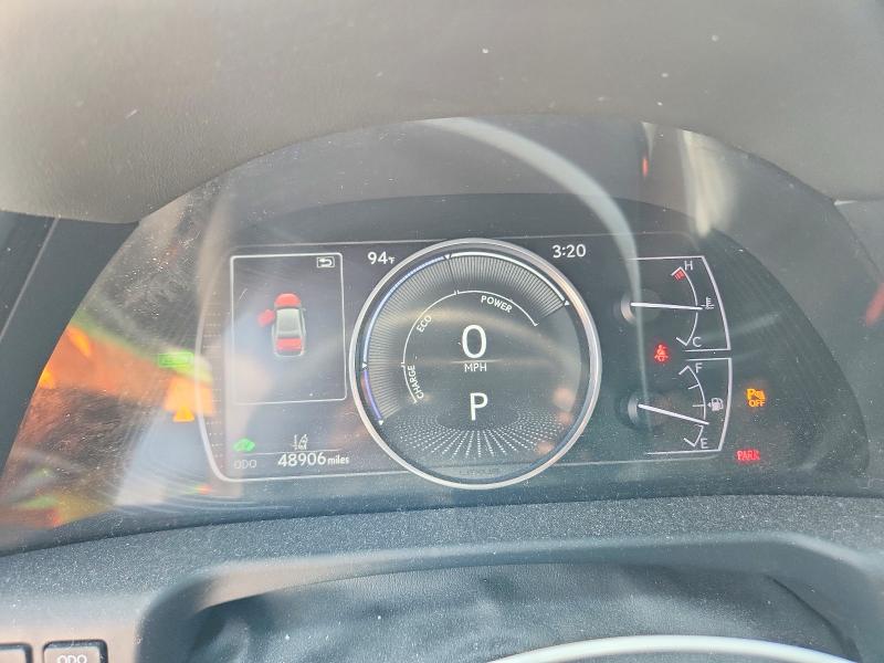 2022 Lexus ES VIN 58ADA1C11NU016592 COPART salvage auction — REAR END, Tx - Salvage Vehicle Title, sold $11,900 on 2026-07-09 (photo 9)