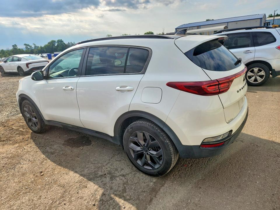 2022 Kia Sportage VIN KNDP6CACXN7957225 COPART salvage auction — FRONT END, Pa - Certificate Of Salvage, sold $5,400 on 2026-07-31 (photo 2)