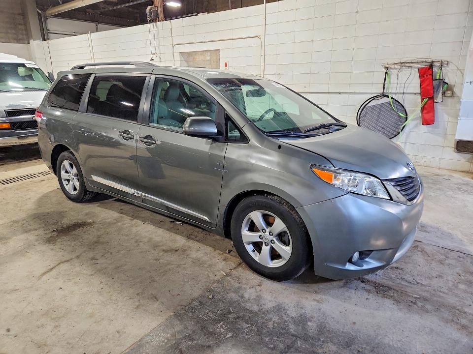 2011 Toyota Sienna VIN 5TDKK3DC4BS079469 COPART salvage auction — MECHANICAL, WV - CERTIFICATE OF TITLE, sold $2,600 on 2026-07-30 (photo 4)