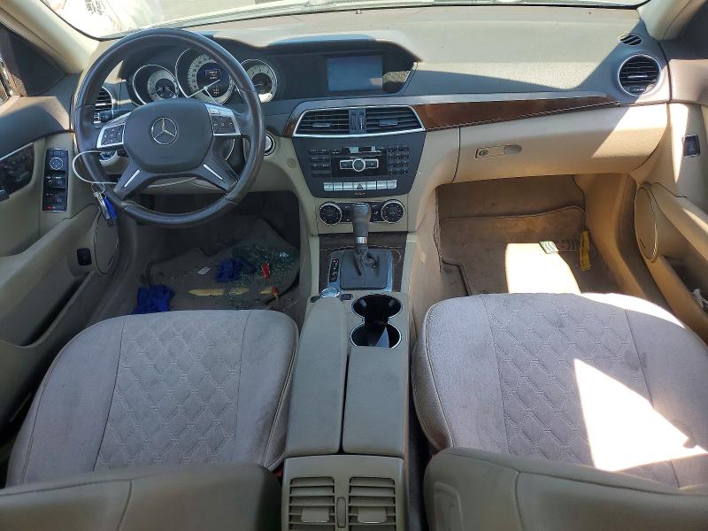 2014 Mercedes-benz VIN WDDGF4HB4EG158968 COPART salvage auction — SIDE, Ca - Salvage Certificate, sold $1,750 on 2026-07-15 (photo 8)