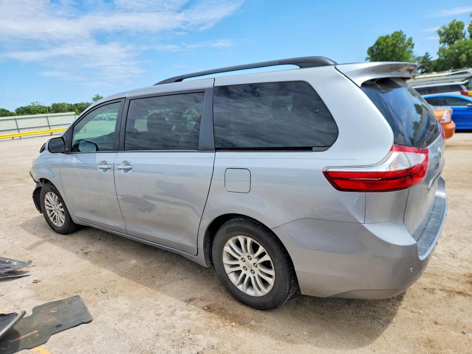 2015 Toyota Sienna VIN 5TDYK3DC3FS661580 COPART salvage auction — FRONT END, Ks - Cert Of Title-Salvage, sold $2,950 on 2026-07-20 (photo 2)