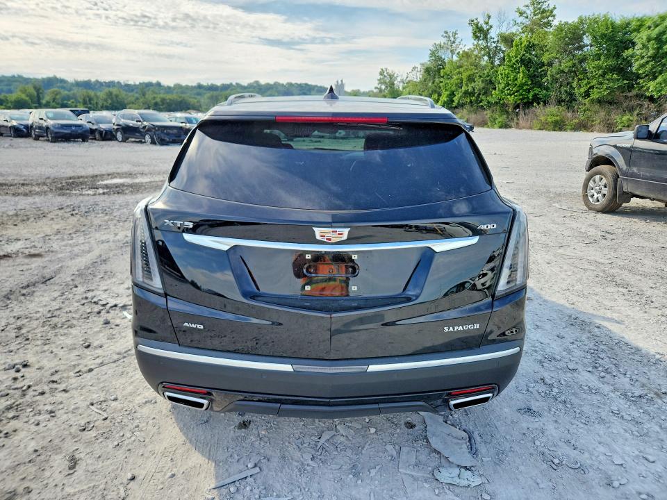 2025 Cadillac Xt5 VIN 1GYKNGRSXSZ127631 COPART salvage auction — FRONT END, MO - SALVAGE CERTIFICATE OF TITLE, sold $17,700 on 2026-08-03 (photo 6)
