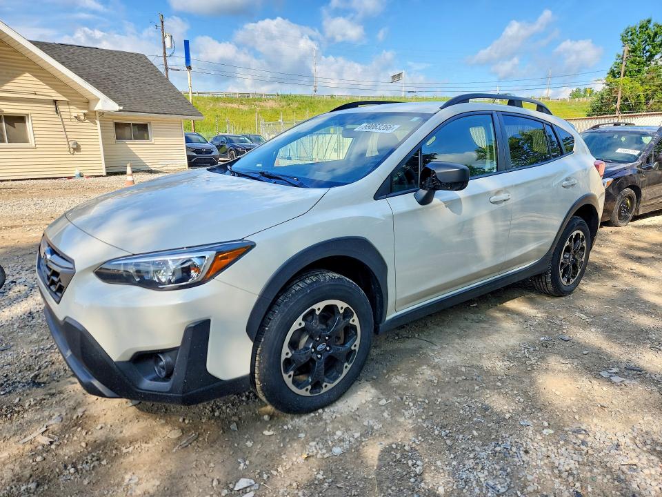 2021 Subaru Xv VIN JF2GTABC5M8671594 COPART salvage auction — HAIL, Oh - Cert Of Title-Salvage, sold $5,200 on 2026-07-29 (photo 1)