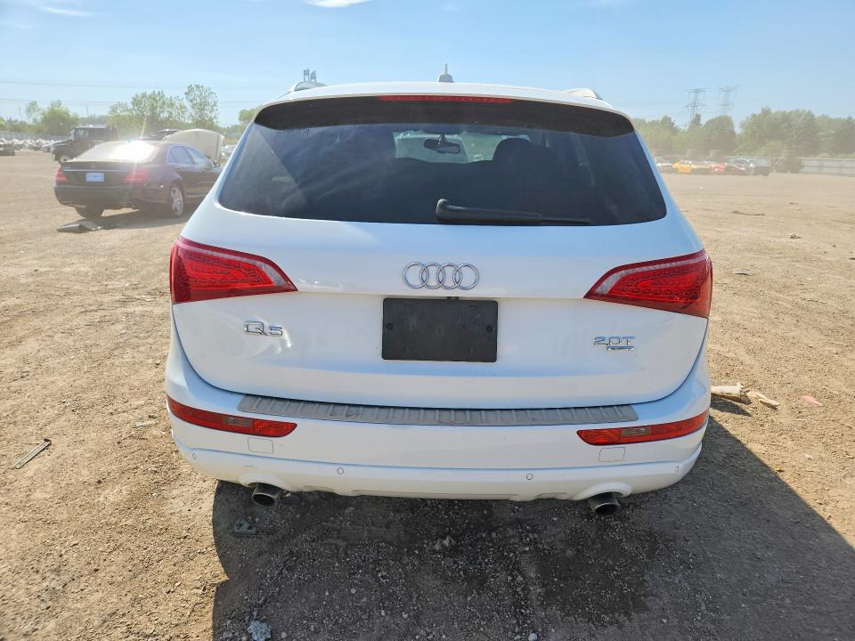 2011 Audi Q5 VIN WA1LFAFP1BA074380 COPART salvage auction — FRONT END, Il - Salvage Certificate, sold $225 on 2026-07-28 (photo 6)