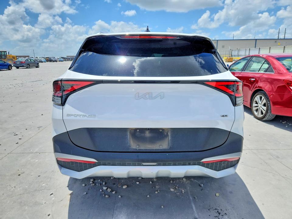 2024 Kia Sportage VIN 5XYK3CDF9RG175953 COPART salvage auction — FRONT END, Tx - Salvage Vehicle Title, sold $3,700 on 2026-07-28 (photo 6)