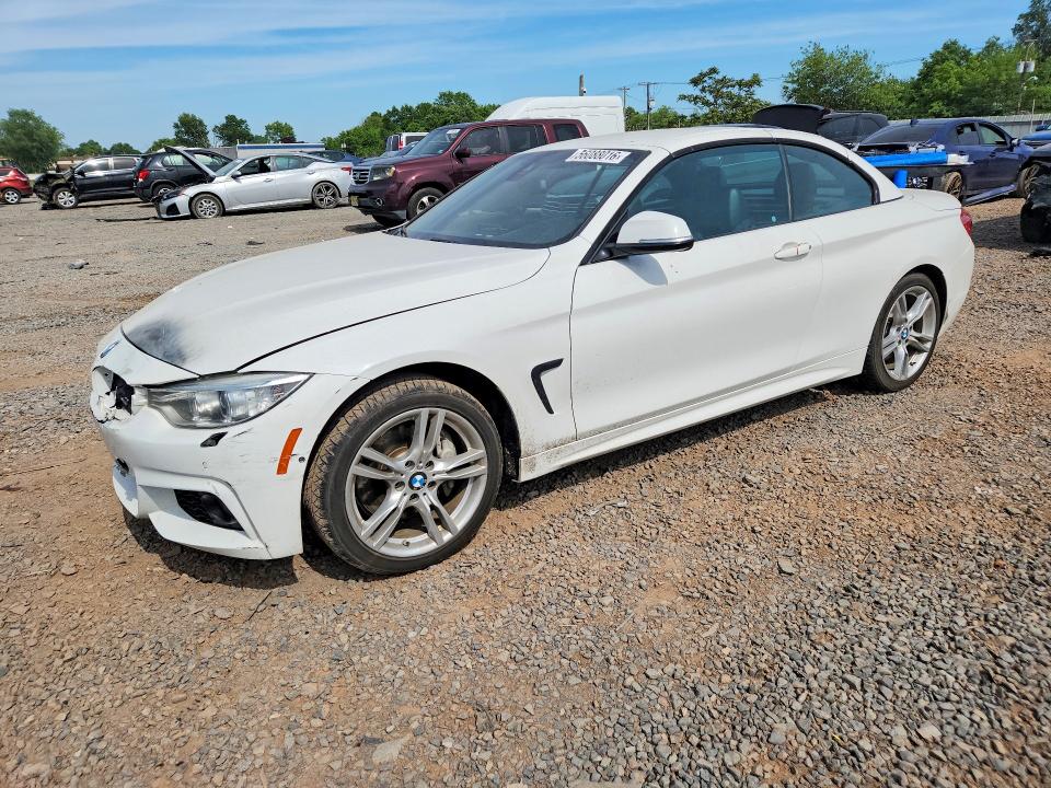 2016 BMW VIN WBA3T7C59G5A37646 COPART salvage auction — FRONT END, Nj - Cert Of Title-Salvage, sold $2,250 on 2026-07-09 (photo 1)
