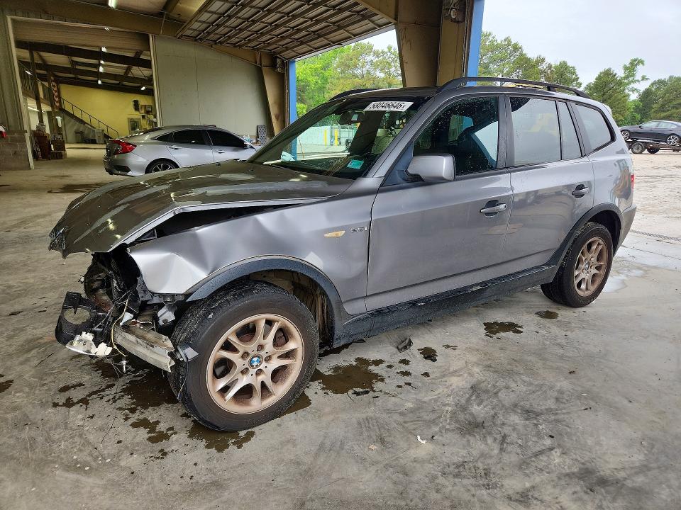 2005 BMW X3 VIN WBXPA73455WC47690 COPART salvage auction — FRONT END, Va - Cert Of Title - Salvage, sold $150 on 2026-07-21 (photo 1)