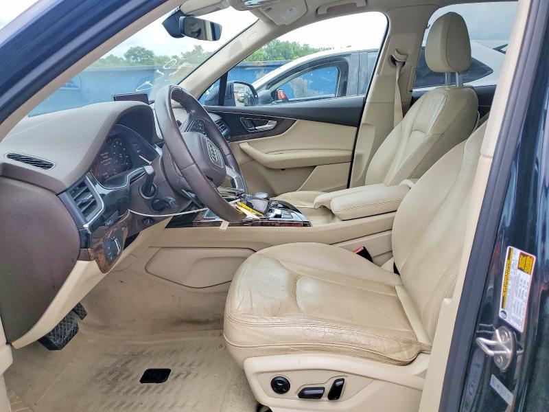 2017 Audi Q7 VIN WA1LAAF72HD026991 COPART salvage auction — NORMAL WEAR, Al - Certificate Of Title (P), sold $5,400 on 2026-07-28 (photo 7)