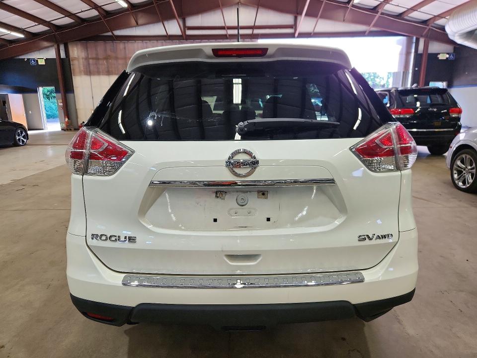 2016 Nissan Rogue VIN 5N1AT2MV6GC827325 COPART salvage auction — MINOR DENT/SCRATCHES, Ma - Certificate Of Title (P), sold $650 on 2026-07-03 (photo 6)