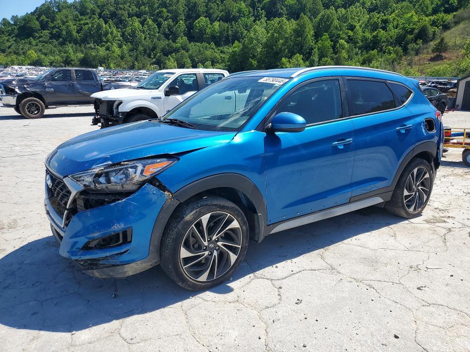 2021 Hyundai VIN KM8J3CAL5MU312881 COPART salvage auction — FRONT END, Wv - Salvage Certificate, sold $3,150 on 2026-07-30 (photo 1)