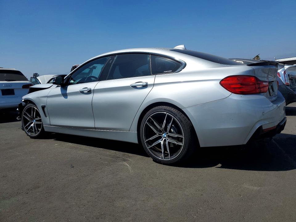 2017 BMW 4er VIN WBA4F7C32HG789461 COPART salvage auction — FRONT END, CA - SALVAGE CERTIFICATE, sold $3,000 on 2026-07-27 (photo 2)
